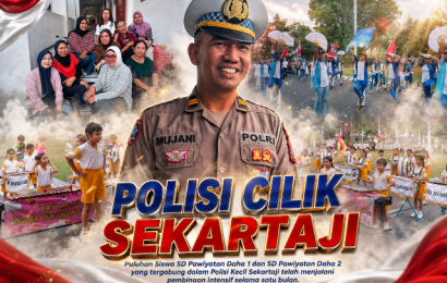 Di Balik Seragam Polisi Kecil, Tersimpan Perjuangan, Disiplin, dan Mimpi Anak-Anak Kediri