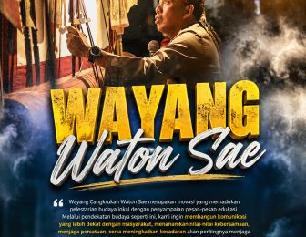 Di Balik Gunungan Wayang, Polres Kediri Kota Titip Pesan Rawat Kebersamaan untuk Masyarakat Di Balik Gunungan Wayang, Polres Kediri Kota Titip Pesan Rawat Kebersamaan untuk Masyarakat