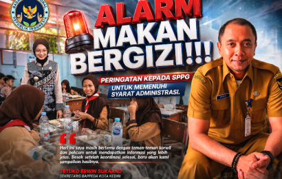 Delapan SPPG di Kota Kediri Sempat Disuspensi, Pemkot Kediri Tunggu Aturan Baru BGN Delapan SPPG di Kota Kediri Sempat Disuspensi, Pemkot Kediri Tunggu Aturan Baru BGN