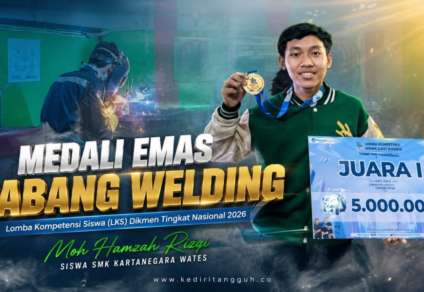 Percikan Api yang Mengubah Takdir, Siswa SMK Kartanegara Wates Raih Medali Emas LKS Nasional 2026