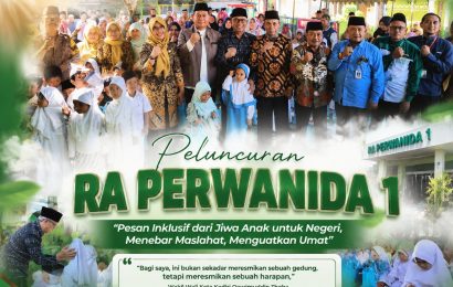 Dari Tanah Wakaf Menjadi Rumah Ilmu, RA Perwanida 1 Kediri Hadirkan Pendidikan Islam Gratis Setahun Penuh