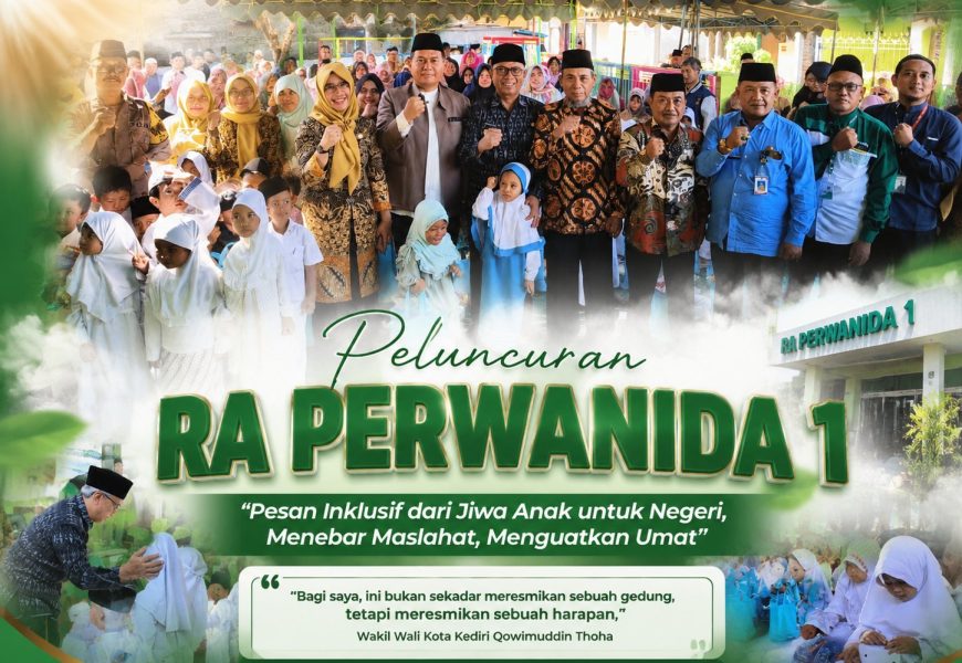 Dari Tanah Wakaf Menjadi Rumah Ilmu, RA Perwanida 1 Kediri Hadirkan Pendidikan Islam Gratis Setahun Penuh