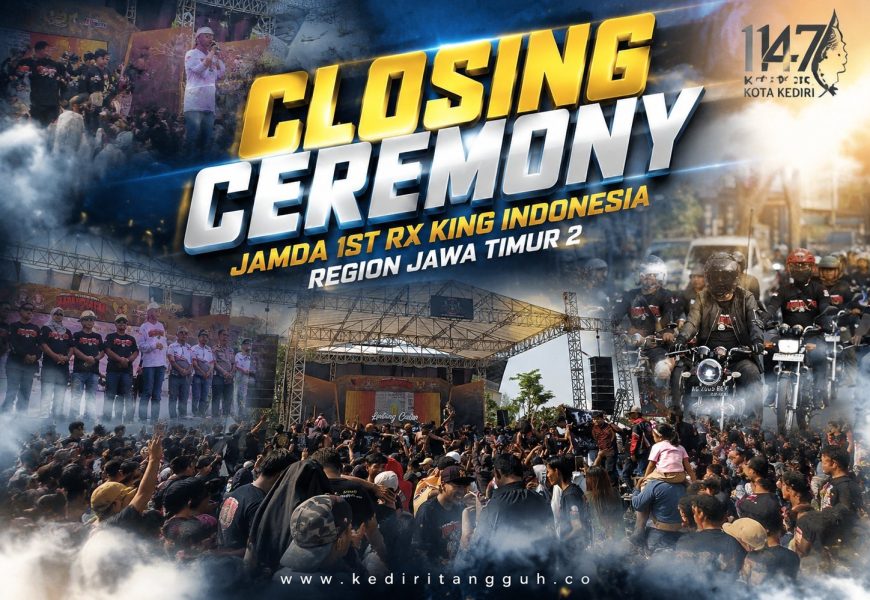 Bukan Sekadar Kopdar, Jamda 1st RX King Jatim 2 Tinggalkan Jejak Sosial dan Cerita Kebersamaan dari Kota Kediri