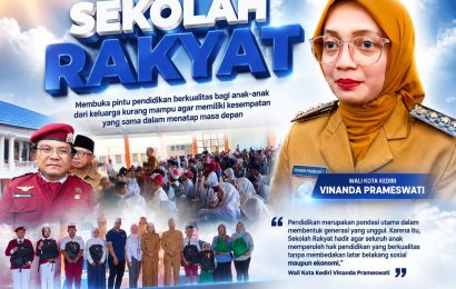 Sekolah Rakyat Kota Kediri Resmi Dibuka, Harapan Baru Anak Kurang Mampu untuk Mengejar Mimpi Tanpa Batas