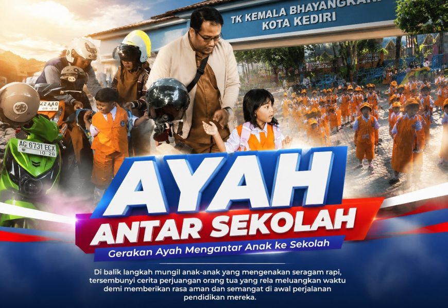 Hari Pertama Sekolah di TK Kemala Bhayangkari Kota Kediri Penuh Haru, Perjuangan Orang Tua Antar Anak Jadi Kisah Mengharukan Hari Pertama Sekolah di TK Kemala Bhayangkari Kota Kediri Penuh Haru, Perjuangan Orang Tua Antar Anak Jadi Kisah Mengharukan