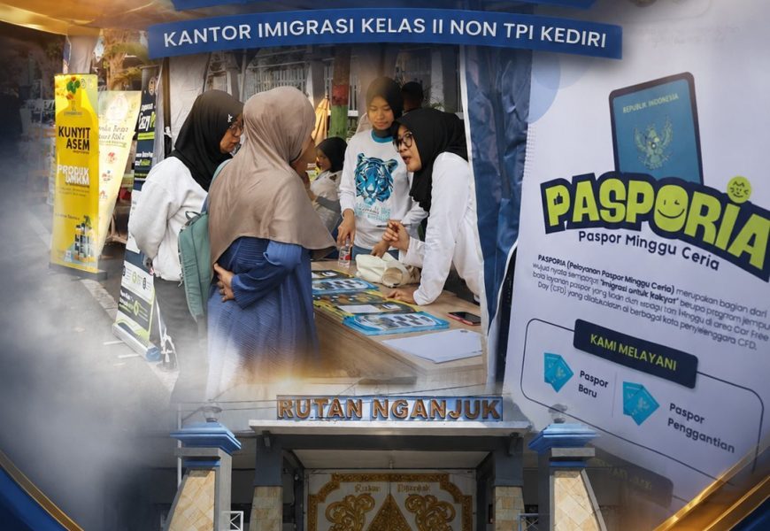 Pasporia Imigrasi Kediri di Nganjuk, Lansia hingga Masyarakat Umum Nikmati Layanan Cepat dan Ramah Pasporia Imigrasi Kediri di Nganjuk, Lansia hingga Masyarakat Umum Nikmati Layanan Cepat dan Ramah
