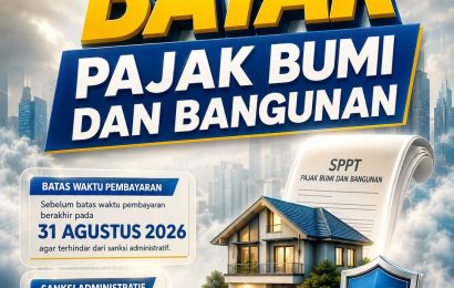 SPPT PBB Sudah Dibagikan, Ini Cara Mudah Bayar Pajak di Kota Kediri SPPT PBB Sudah Dibagikan, Ini Cara Mudah Bayar Pajak di Kota Kediri