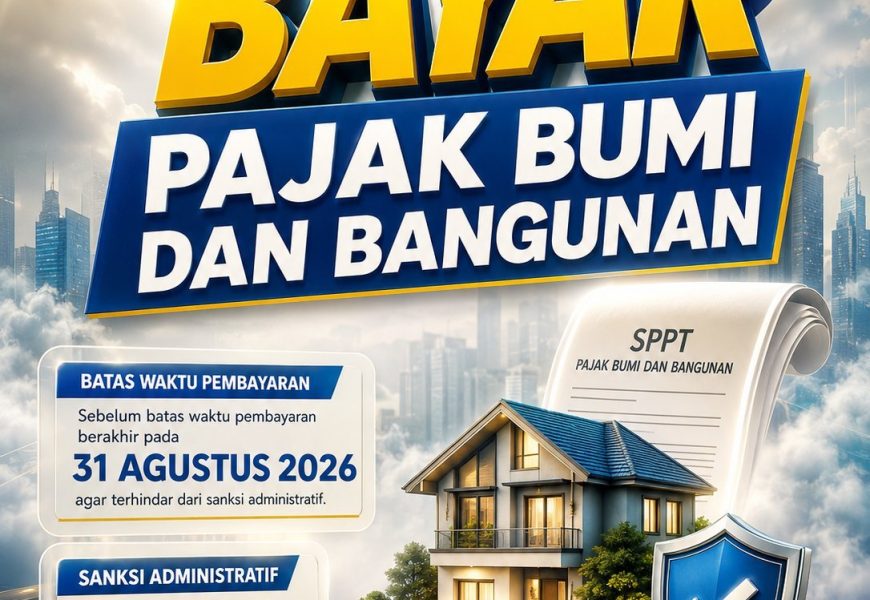 SPPT PBB Sudah Dibagikan, Ini Cara Mudah Bayar Pajak di Kota Kediri