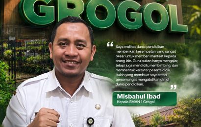 Di Balik Kepemimpinan Baru SMAN 1 Grogol, Ada Tiga Misi yang Siap Mengubah Wajah Sekolah Di Balik Kepemimpinan Baru SMAN 1 Grogol, Ada Tiga Misi yang Siap Mengubah Wajah Sekolah