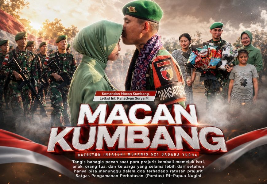 Setahun Menjaga Perbatasan NKRI, 450 Prajurit Macan Kumbang Pulang Lengkap: Lolos dari Serangan hingga Malaria
