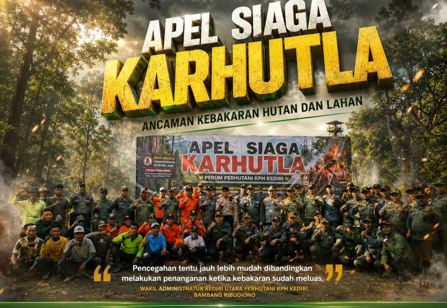 Kemarau Panjang Menjaga Rimba dari Amukan Api, Perhutani Kediri Siagakan Semua Kekuatan Kemarau Panjang Menjaga Rimba dari Amukan Api, Perhutani Kediri Siagakan Semua Kekuatan