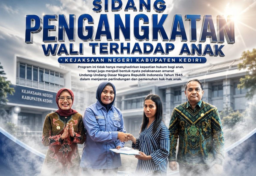 Negara Hadir untuk Anak: Kejari Kabupaten Kediri Kawal Penetapan Wali demi Masa Depan yang Lebih Pasti