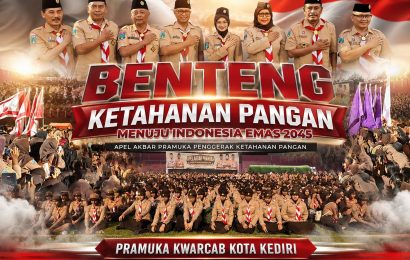 Lautan Pramuka Penuhi Stadion Brawijaya, Dari Kediri Menggema Gerakan Ketahanan Pangan Lautan Pramuka Penuhi Stadion Brawijaya, Dari Kediri Menggema Gerakan Ketahanan Pangan