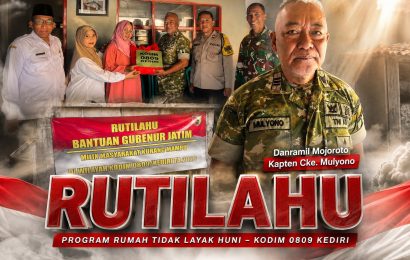 Dari Nyaris Roboh Menjadi Rumah Impian, Program Rutilahu Kodim Kediri Hadirkan Harapan Baru Dari Nyaris Roboh Menjadi Rumah Impian, Program Rutilahu Kodim Kediri Hadirkan Harapan Baru