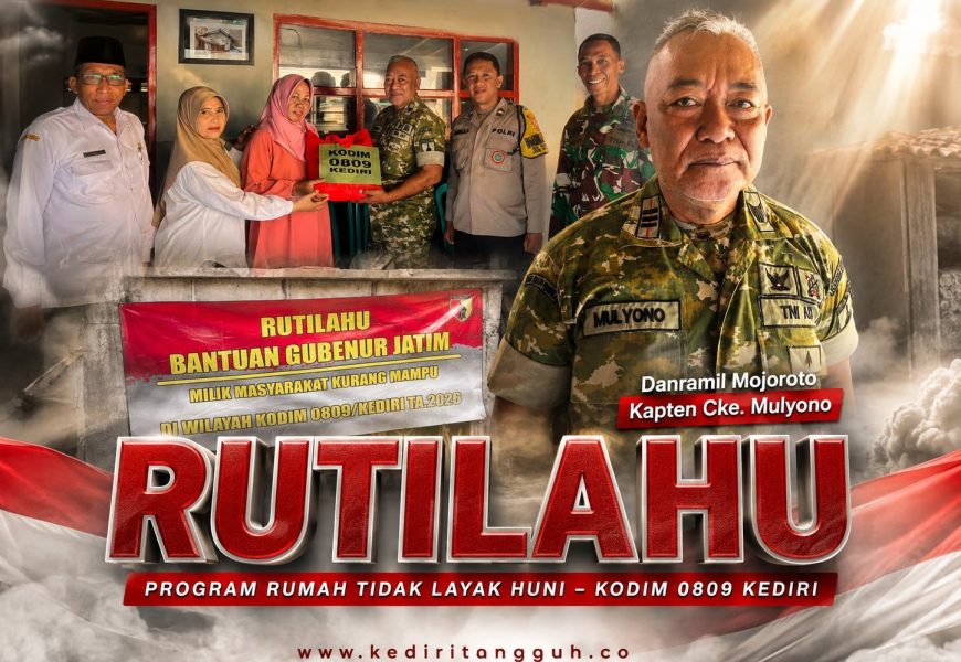 Dari Nyaris Roboh Menjadi Rumah Impian, Program Rutilahu Kodim Kediri Hadirkan Harapan Baru Dari Nyaris Roboh Menjadi Rumah Impian, Program Rutilahu Kodim Kediri Hadirkan Harapan Baru