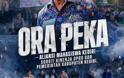 Aliansi Mahasiswa Datangi DPRD, Tunding Pemkab Kediri Bekerja Tidak Optimal