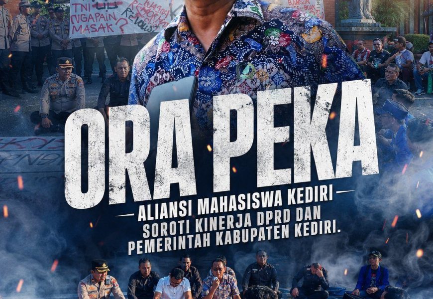 Aliansi Mahasiswa Datangi DPRD, Tunding Pemkab Kediri Bekerja Tidak Optimal