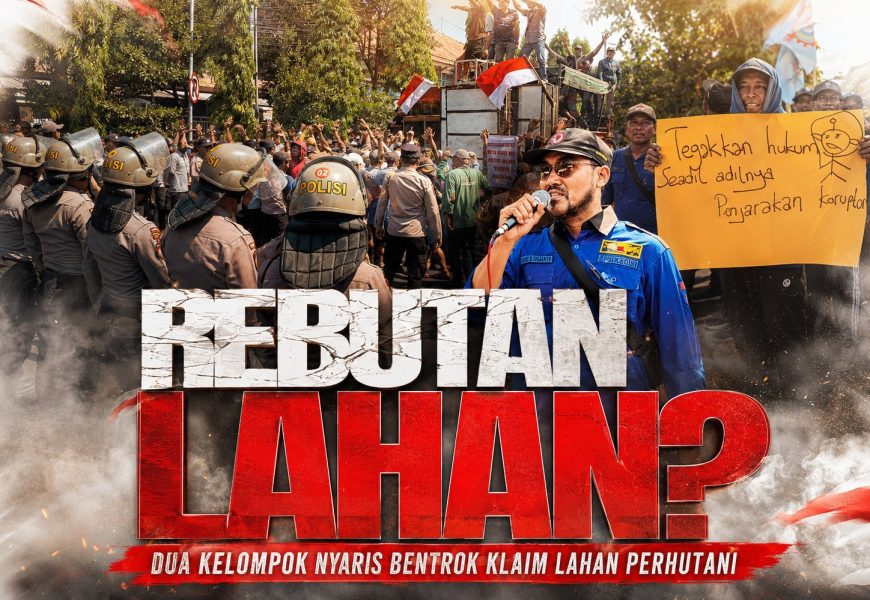 Nyaris Bentrok! Dua Kelompok Berebut Klaim Lahan Perhutani di Kediri Nyaris Bentrok! Dua Kelompok Berebut Klaim Lahan Perhutani di Kediri