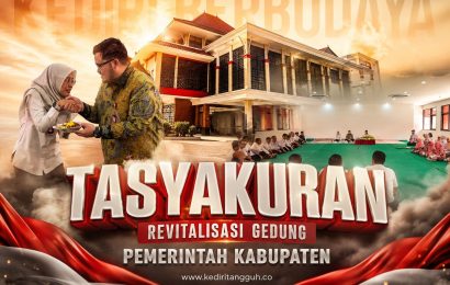 Usai Direvitalisasi, Gedung Pemkab Kediri Kembali Berdenyut, Mas Dhito: Saatnya Bekerja Lebih Maksimal