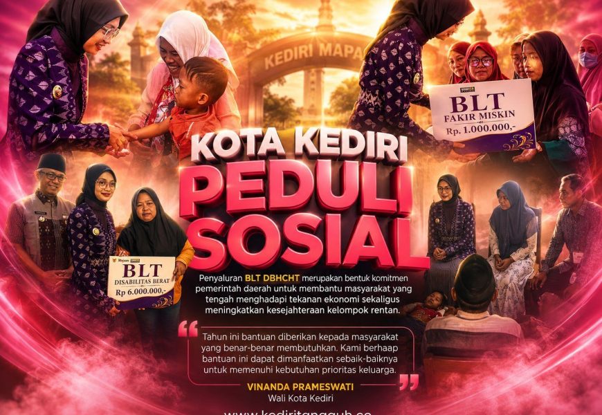 Pemkot Kediri Salurkan BLT DBHCHT, Wali Kota Tanpa Seremonial Datangi Langsung Rumah Penerima Pemkot Kediri Salurkan BLT DBHCHT, Wali Kota Tanpa Seremonial Datangi Langsung Rumah Penerima