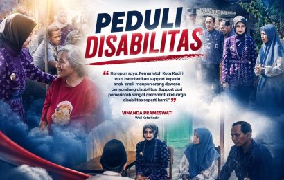 Meski Hanya Langkah Kecil Namun Penuh Makna, Wali Kota Kediri Hadir di Tengah Keluarga Penyandang Disabilitas