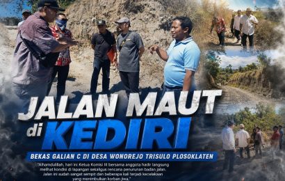 Kerap Makan Korban Jiwa, DPRD Kabupaten Kediri Sidak Jalan Maut Bekas Galian C Kerap Makan Korban Jiwa, DPRD Kabupaten Kediri Sidak Jalan Maut Bekas Galian C
