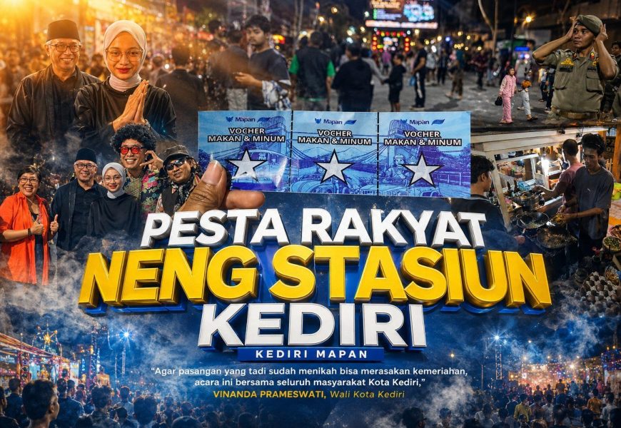 Usai Nikah Massal Pecahkan Rekor MURI, Ribuan Warga Serbu Pesta Rakyat Kediri, 2.000 Voucher Makan Gratis Ludes dalam Sekejap Usai Nikah Massal Pecahkan Rekor MURI, Ribuan Warga Serbu Pesta Rakyat Kediri, 2.000 Voucher Makan Gratis Ludes dalam Sekejap