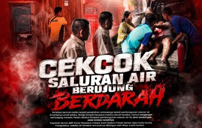 Saluran Air Jadi Pangkal Petaka, Ibu dan Anak Terluka Akibat Sabetan Sabit di Kediri