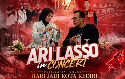 Ari Lasso Siapkan 15 Lagu dan Kejutan Spesial Puncak Hari Jadi Kota Kediri
