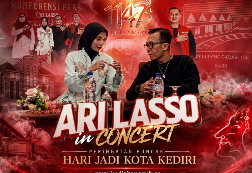 Ari Lasso Siapkan 15 Lagu dan Kejutan Spesial Puncak Hari Jadi Kota Kediri Ari Lasso Siapkan 15 Lagu dan Kejutan Spesial Puncak Hari Jadi Kota Kediri