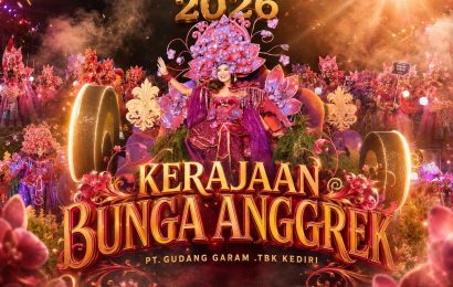 PT. Gudang Garam .Tbk Tampilkan “Kerajaan Bunga Anggrek” pada Dhoho Night Carnival 2026 PT. Gudang Garam .Tbk Tampilkan “Kerajaan Bunga Anggrek” pada Dhoho Night Carnival 2026