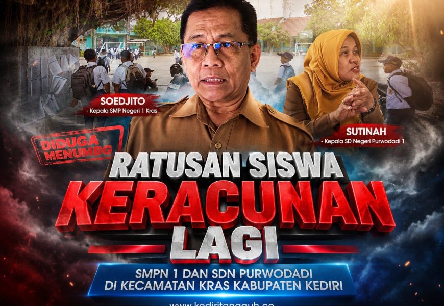 Ratusan Siswa di Kediri Mengeluh Mual dan Muntah, Diduga Keracunan MBG