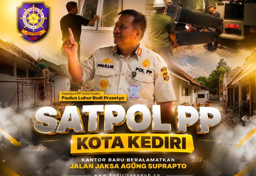 Wajah Baru Satpol PP Kota Kediri, Markas Modern Disiapkan Jadi Pusat Operasional Gabungan Wajah Baru Satpol PP Kota Kediri, Markas Modern Disiapkan Jadi Pusat Operasional Gabungan