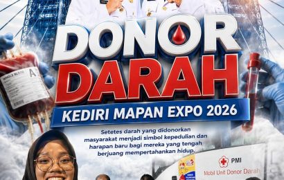 Setetes Darah, Sejuta Harapan: Antusias Warga Warnai Donor Darah Hari Jadi ke-1147 Kota Kediri
