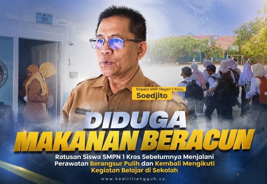 Ratusan Siswa Kediri Pulih Usai Diduga Keracunan MBG, Penyebab Masih Misterius, Kadinkes : SPPG Dihentikan Sementara