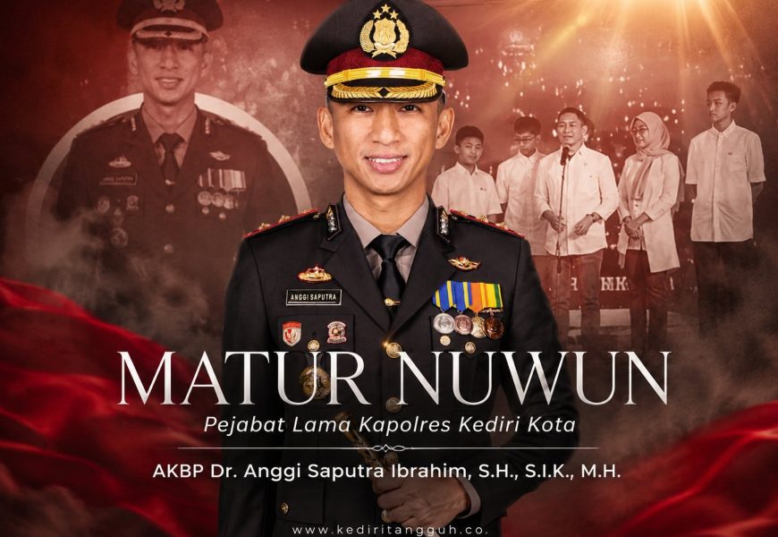 Pesan Menyentuh AKBP Anggi Saat Berpisah: Kediri Akan Selalu di Hati