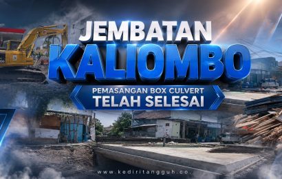 Jembatan Kaliombo Dikebut, Bentangan Beton Telah Tersambung, Target Aspal Akhir Agustus
