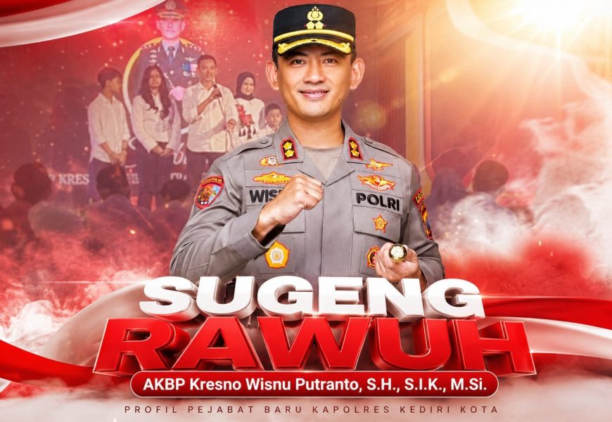 Pengungkap Jaringan Narkoba Besar Kini Pimpin Polres Kediri Kota, Ini Rekam Jejak AKBP Kresno Wisnu