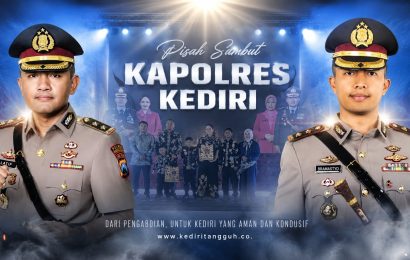 Dari Kenangan Kelud hingga Pesan Persaudaraan, Momen Pisah Sambut Kapolres Kediri Penuh Emosi, AKBP Latif Lanjutkan Estafet Dari Kenangan Kelud hingga Pesan Persaudaraan, Momen Pisah Sambut Kapolres Kediri Penuh Emosi, AKBP Latif Lanjutkan Estafet