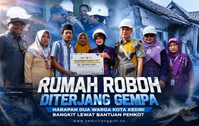 Harapan yang Nyaris Runtuh Kini Berdiri Kembali, Pemkot Kediri Rehabilitasi Rumah Korban Gempa Harapan yang Nyaris Runtuh Kini Berdiri Kembali, Pemkot Kediri Rehabilitasi Rumah Korban Gempa