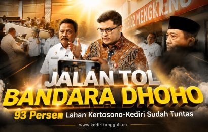 Menuju Bandara Dhoho Lebih Cepat, Pemkab Kediri Kebut Penyelesaian Pengadaan Lahan Tol