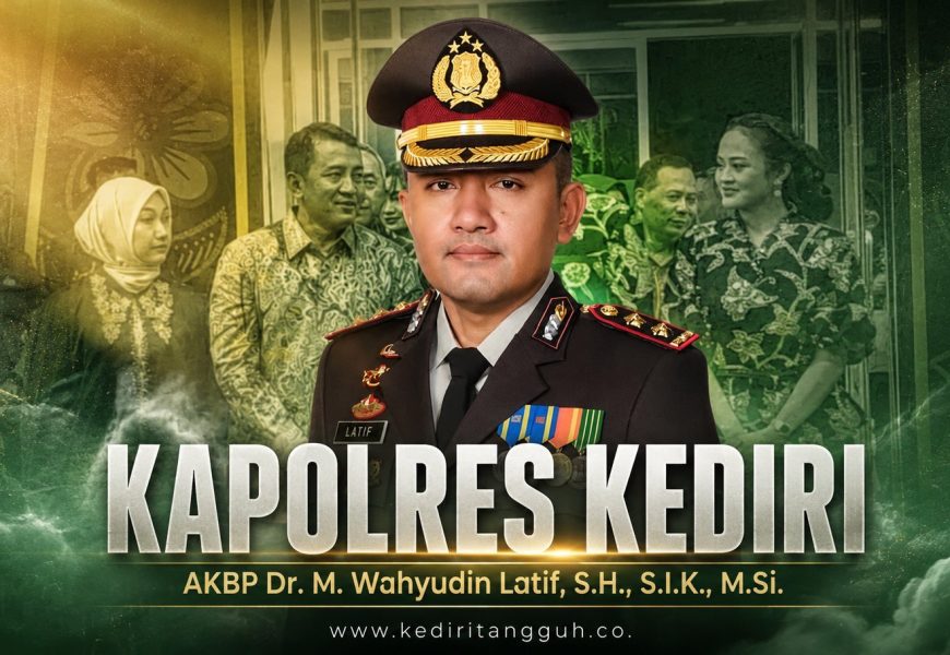Dengan Segudang Pengalaman Reserse, Profil AKBP Wahyudin Latif Pimpin Polres Kediri