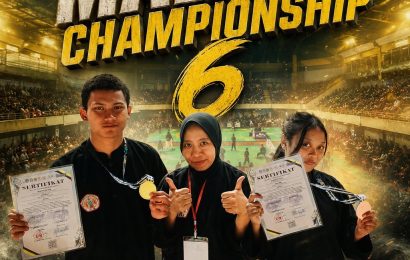 Dua Atlet, Dua Medali! Melalui PSHT Harumkan Nama Kota Kediri di Kejurnas Pencak Silat Malang Championship 6