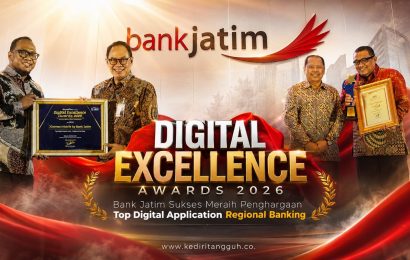 Lewat JConnect, Bank Jatim Boyong Dua Penghargaan Sekaligus