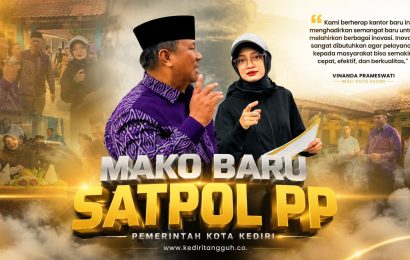Wajah Baru Satpol PP Kediri: Dari Kantor Modern hingga Inovasi Patroli Satpol Cantik