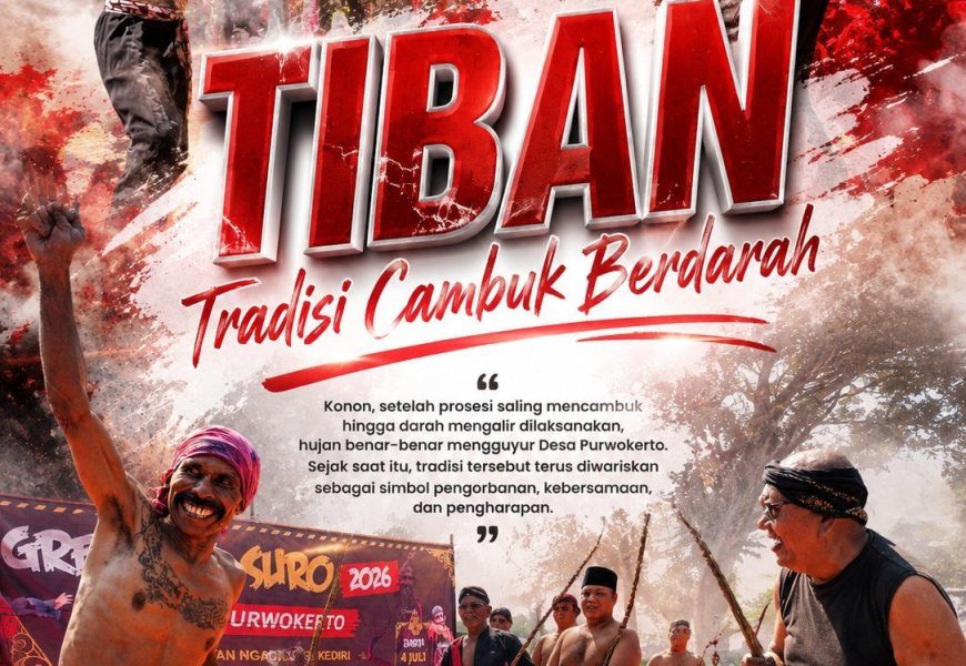 Darah Menjadi Doa, Mengenal Tradisi Cambuk Berdarah Warisan Leluhur Terus Menggema di Kediri
