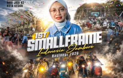 Ribuan Kilometer Demi Vespa! Jambore Nasional Smallframe Perdana Dongkrak Wisata dan UMKM