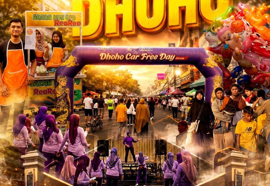 CFD Jalan Dhoho Kediri Ditata Ulang, Akses Masuk Ditambah dan Area UMKM Lebih Tertib CFD Jalan Dhoho Kediri Ditata Ulang, Akses Masuk Ditambah dan Area UMKM Lebih Tertib
