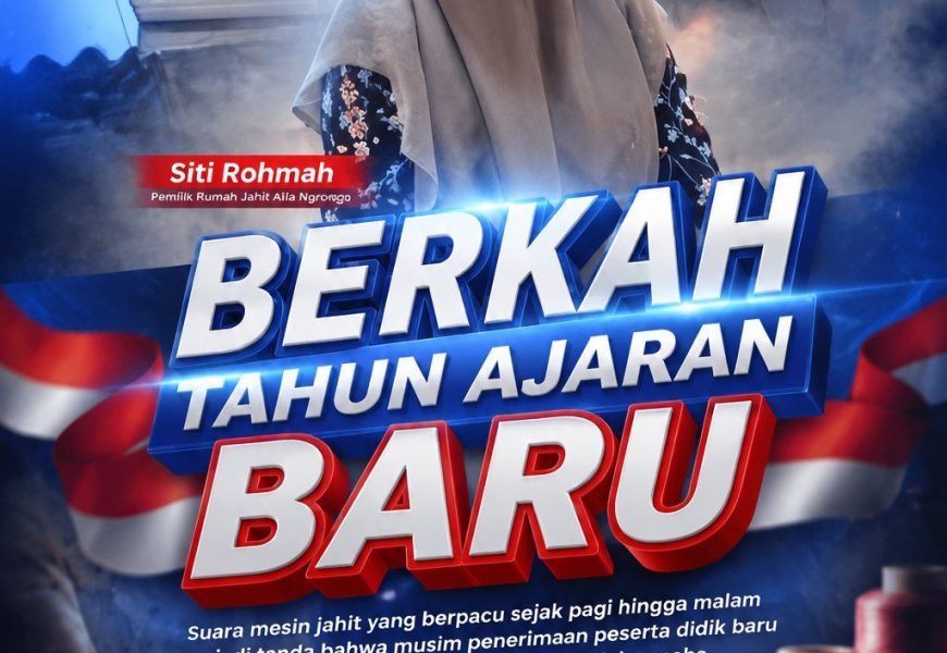 Jelang Tahun Ajaran Baru, Mesin Jahit Konveksi Kediri Berpacu Layani Lonjakan Pesanan Seragam Sekolah