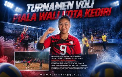 Sandang Ban Kapten Termuda, Balqis Ayunda Salsabila Curi Perhatian di Turnamen Voli Piala Wali Kota Kediri Sandang Ban Kapten Termuda, Balqis Ayunda Salsabila Curi Perhatian di Turnamen Voli Piala Wali Kota Kediri